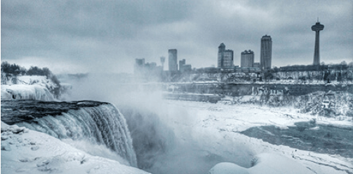 Niagara in winter